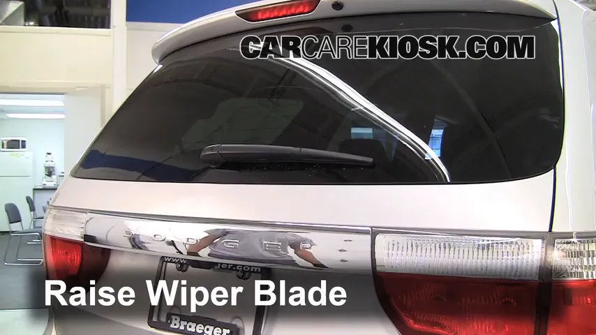 2011 Dodge Durango Crew 3.6L V6 FlexFuel Windshield Wiper Blade (Rear)